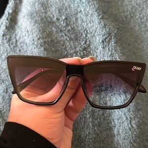 Quay Australia gradient cat eye sunglasses